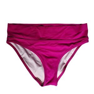 VICTORIAS SECRET Fuscia swim bottom M